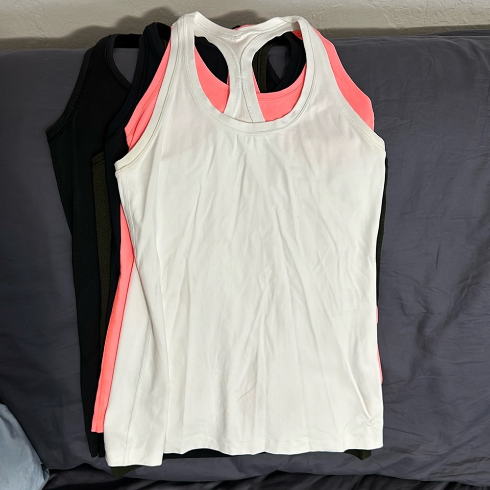 Cool racer back long tank